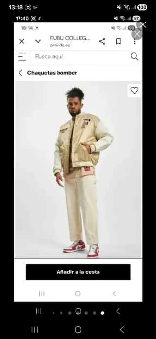 Chaqueta FUBU hombre