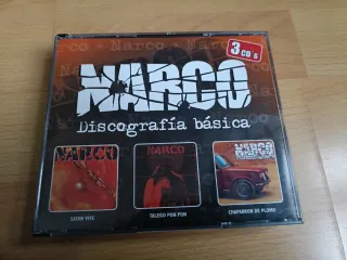 TRIPLE CD NARCO DISCOGRAFÍA