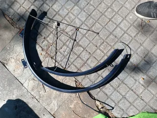 Guardabarros bici Decathlon