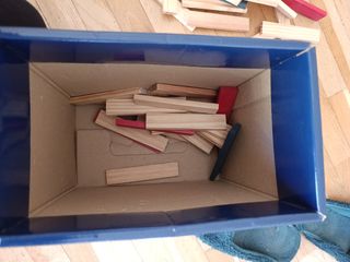 KAPLA Barril 120 tablillas, Juguete de Madera