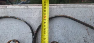 Reja de hierro forjado para ventana