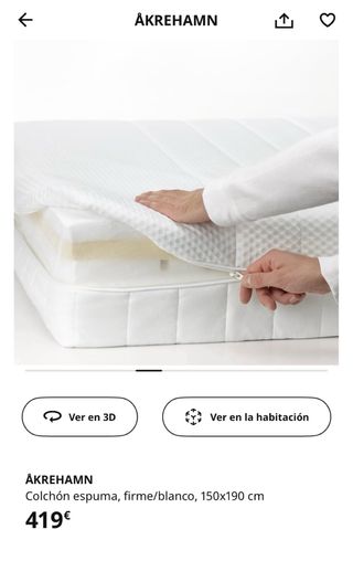 Colchon Akrehamn 150x190