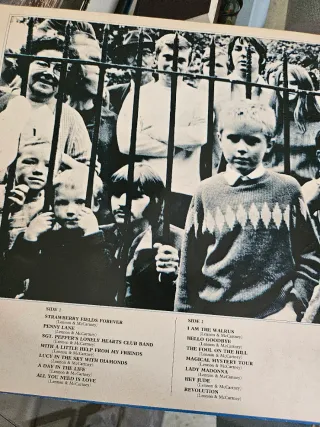 Doble álbum vinilo Azul The Beatles