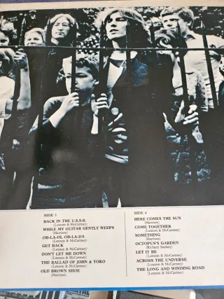 Doble álbum vinilo Azul The Beatles