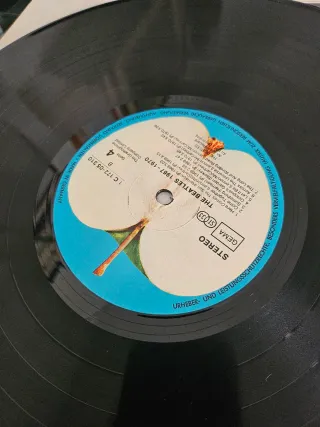 Doble álbum vinilo Azul The Beatles