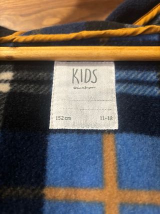 Abrigo infantil azul