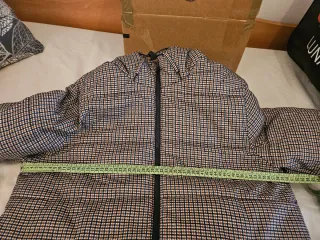 Chaquetón cuadros mujer