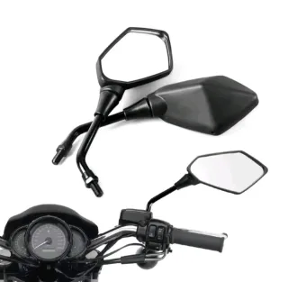Espejo Derecho Moto Negro NUEVO