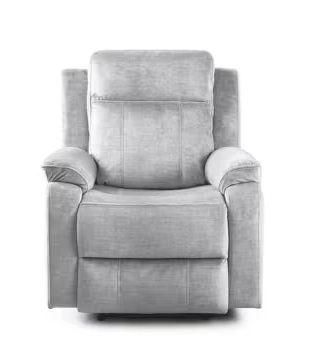 Sillón Relax Reclinable Palanca Gris