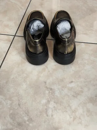 Mocassini donna vera pelle interno in pelle