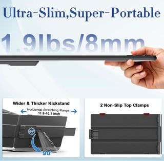 Monitor Portátil 14" para PC 13-17