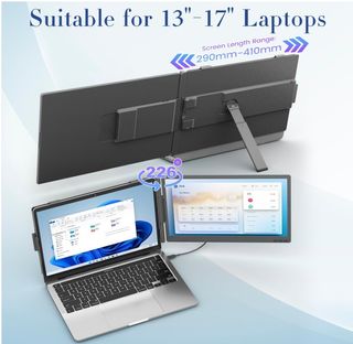 Monitor Portátil 14" para PC 13-17