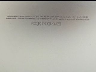 MacBook Air 11” 2013 · i5 · 256GB SSD