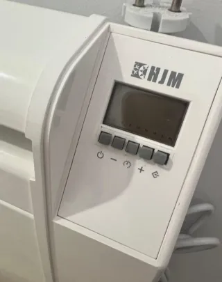 Estufa calor azul para pared