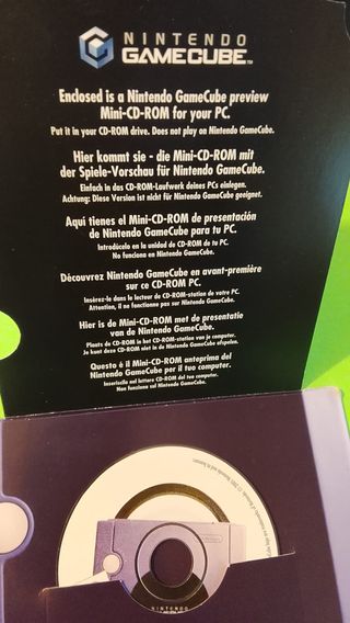 Nintendo GameCube Promo Lanzamiento 2002