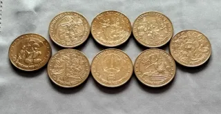 Colección Monedas Disney Resort Paris, del parque