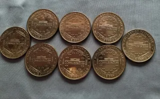 Colección Monedas Disney Resort Paris, del parque