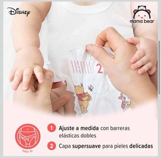 Pañales Mama Bear Talla 2 (3-6kg)