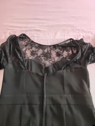 Mono negro con encaje SOLO ENVIO