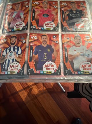 Lote New Master Cartas Adrenalyn XL 25-26