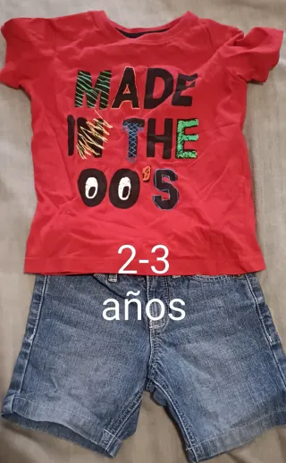 Ropita de 2-3 años y 4-5 años