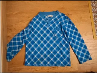 Pijama Invierno Hombre Juanitos Azul/Blanco