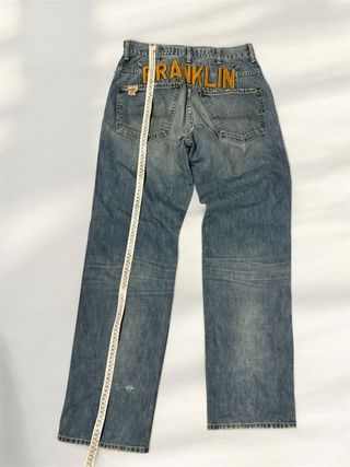 Jeans Vintage Franklin & Marshall Blu