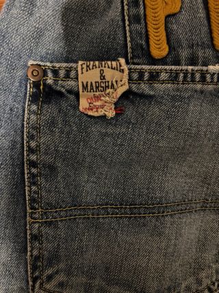 Jeans Vintage Franklin & Marshall Blu