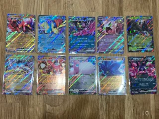 Pack 10 Cartas Pokémon EX Japonesas (10)