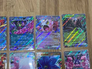 Pack 10 Cartas Pokémon EX Japonesas (10)