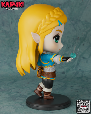 Figura Zelda Chibi - Breath of the Wild