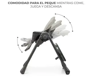 Kinderkraft TUMMIE Trona Bebé, 2 en 1.