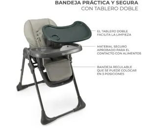 Kinderkraft TUMMIE Trona Bebé, 2 en 1.