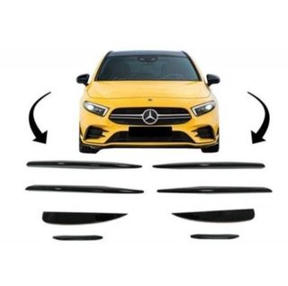 Pack Aletines de paragolpes delantero para Mercede