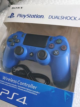 Controller PS4 Dualshock 4 blu