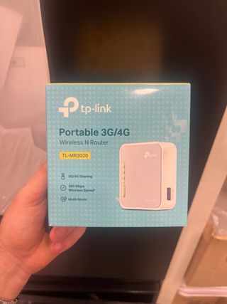 Router Portátil TP-Link TL-MR3020 4G Nuevo