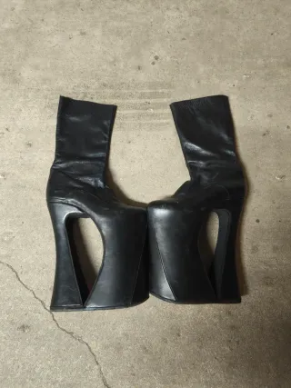 Botas piel Drag Queen