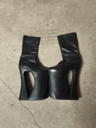 Botas piel Drag Queen