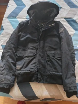 Chaqueta Quiksilver Talla 12 Negra