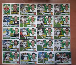 20 Cromos Elche CF LIGA ESTE 13-14
