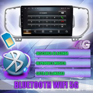 PANTALLA GPS KIA SPORTAGE KX5 2016-2018 CARPLAY