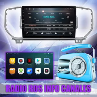 PANTALLA GPS KIA SPORTAGE KX5 2016-2018 CARPLAY