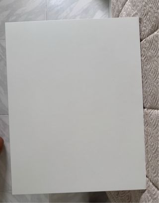 Mesitas de noche madera y blanco