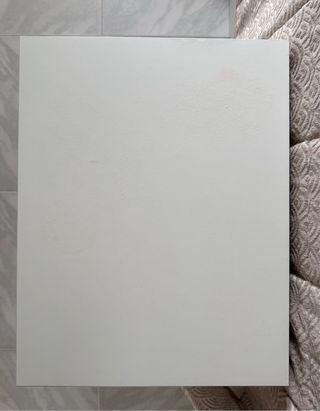 Mesitas de noche madera y blanco