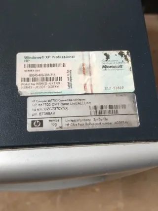 Torre ordenador para despiece