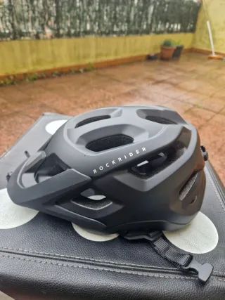 Casco Rockrider ST 500 Talla S Negro Nuevo