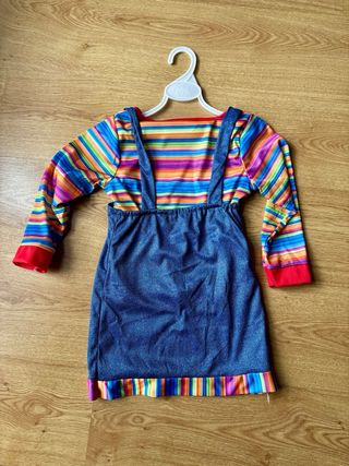 Disfraz Chucky Niña Talla 6