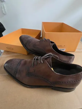 Zapatos piel caballero marca TOD'S talla 9(43-43,5