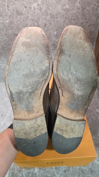 Tod’s zapatos piel marrón hombre T43