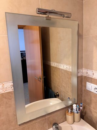 Espejo de baño con luz